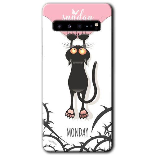 Galaxy S10 Plus Kılıf HD Desen Baskılı Arka Kapak - Dark Sunday