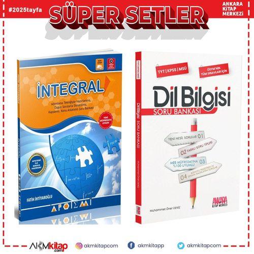 Apotemi İntegral ve AKM Dil Bilgisi Soru Bankası Seti 2 Kitap