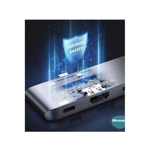 Type-c To Hdtv Multifunction Adapter 8 Port Kablo