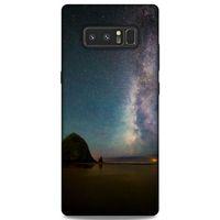 Lopard Samsung Galaxy Note 8 Uyumlu Kılıf Gece'S (20) Koruyucu Kılıf Siyah Yeşil