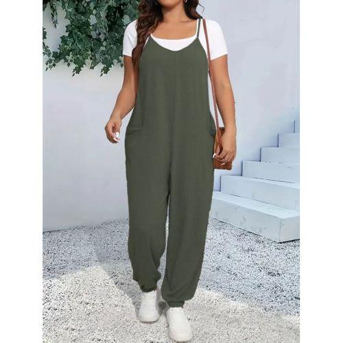 Kadın Askılı Halter Yaka şalvar Tulum