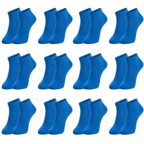 Erkek Pamuklu Patik Çorap 12'li 39-44 | Dikişsiz Burun, Koku Karşıtı, Nefes Alan Sneaker