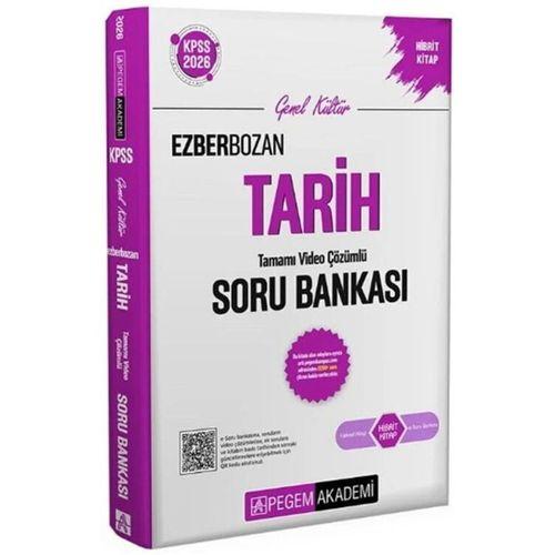 2026 KPSS Tarih Ezberbozan Soru Bankası Pegem Akademi