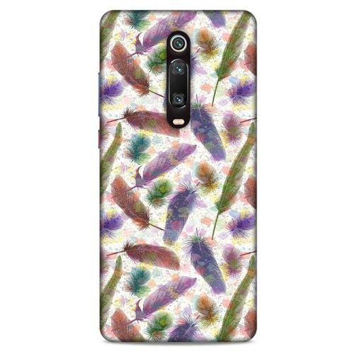 Xiaomi Redmi K20 Pro Kılıf Desenli Özel Seri Tüyler (33) Hybrid Kılıf