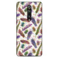 Xiaomi Redmi K20 Pro Kılıf Desenli Özel Seri Tüyler (33) Hybrid Kılıf