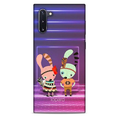 Samsung Galaxy Note 10 Kılıf FunnyMaX (4) Koruma Kılıfı Mor Pembe