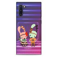 Samsung Galaxy Note 10 Kılıf FunnyMaX (4) Koruma Kılıfı Mor Pembe