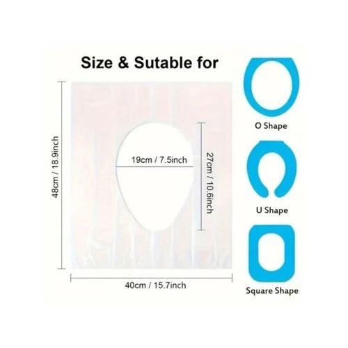 Hijyenik Tek Kullanımlık Klozet Kapağı Poşeti 200 Adet