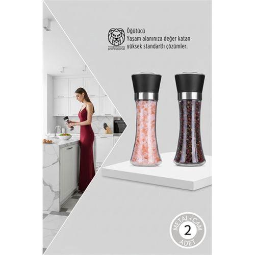 2 Li Baharat Tuz Öğütücü Set Dees Dickerhoof Design 718753
