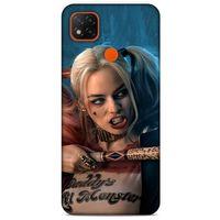 Xiaomi Redmi 9C Uyumlu Kılıf Harley Quinn (13) Silikon Kap Mavi