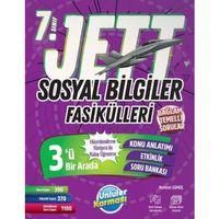 7. Sınıf Sosyal Bilgiler JETT Soru Fasikülleri Ünlüler Yayınları