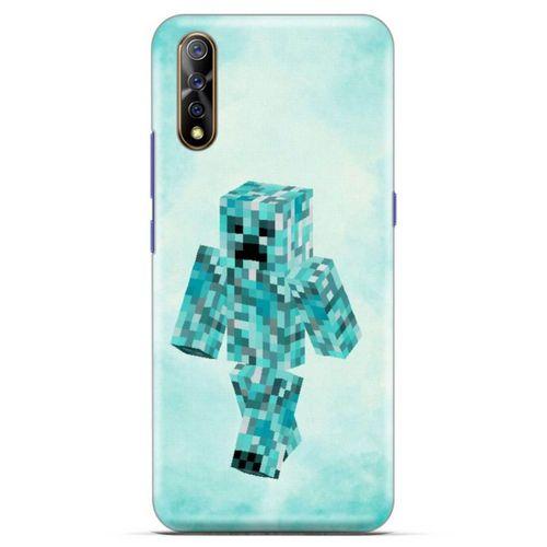 Lopard Casper Via F3 Uyumlu Kılıf PiXel (47) Crystal Flex Kılıf Diamond Creeper