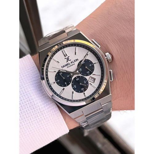 Daniel Klein Prx Kasa Kronometreli İtalyan Tasarım Bileklik Hediyeli Garantili Erkek Kol Saati PRx.4