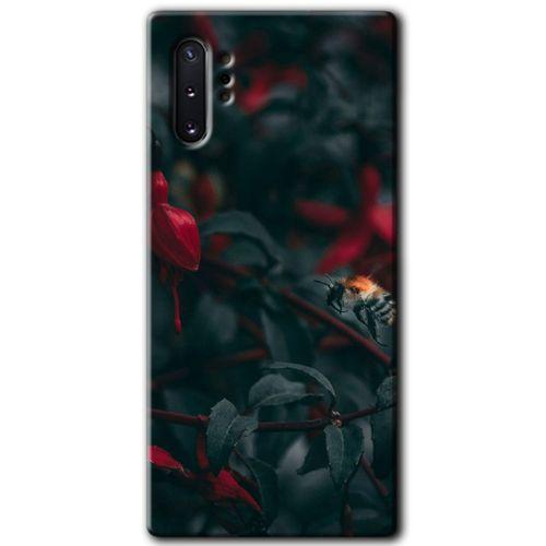 Galaxy Note 10 Plus Kılıf HD Desen Baskılı Arka Kapak - Avcı Arı