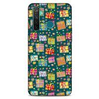 Yılbaşı Süsleri 21 Oppo Realme 5 Pro Kılıf Silikon Kapak
