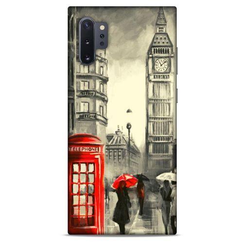 Cityx (4) Samsung Galaxy Note 10 Plus Kılıf Silikon Kapak Desenli