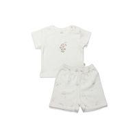 Bistyle Bistyle 2li Takım Şortlu My Favorite Zoo 14150 Ekru