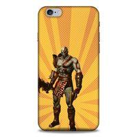 Lopard Apple Iphone 6S Plus Uyumlu Kılıf GameX (33) Hybrid Kılıf Turuncu