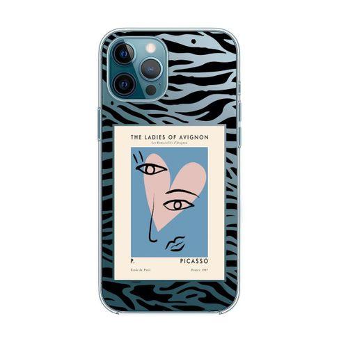 iPhone 12 Pro Picasso The Ladies of Avignon Premium Şeffaf Silikon Kılıf