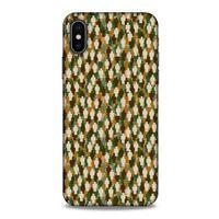 Kamuflaj 48 Apple iPhone X Kılıf Silikon Kapak