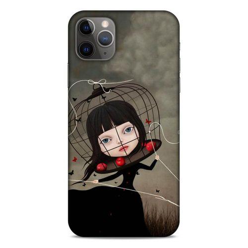 Lopard Apple Iphone 11 Pro Max Uyumlu Kılıf Manipülasyon ☻ (40) Fit Silikon Kılıf Desenli