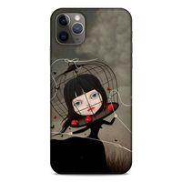 Lopard Apple Iphone 11 Pro Max Uyumlu Kılıf Manipülasyon ☻ (40) Fit Silikon Kılıf Desenli