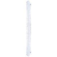 Çift Taraflı Esnek Dildo 34 cm – Gerçekçi Dokulu Şeffaf Renk