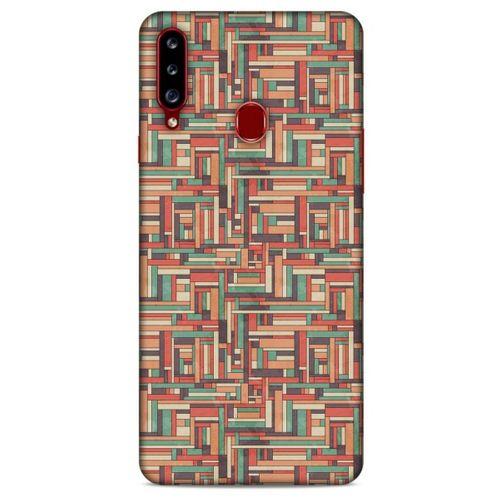 Geometrix 65 Samsung Galaxy A20s Kılıf Silikon Kapak