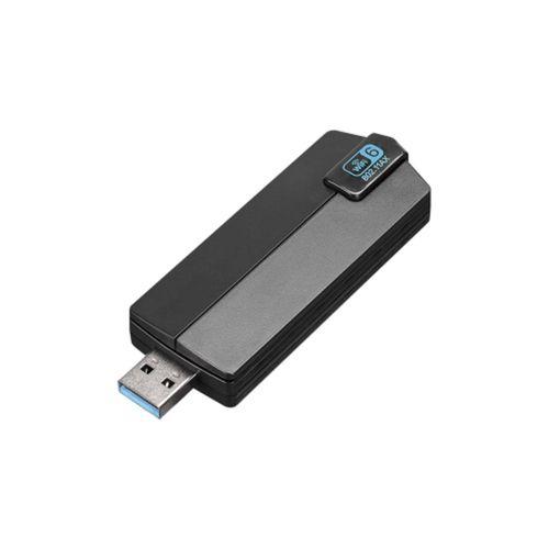 EVEREST EWA1800, 1800Mbp, 2.4Ghz ve 5Ghz Dual Band, WIFI 6, 2x3.5dbi Anten, USB3.0, WIRELESS ETHERNET