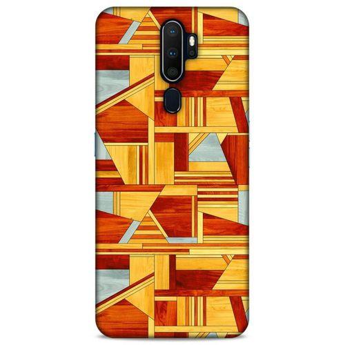 Lopard Oppo A5 2020 Uyumlu Kılıf Wood'X (44) Tough Armor Kılıf Desenli