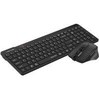 A4 TECH FG2400 Q SILENT 2.4 GHZ AİR2 SİYAH KLAVYE+MOUSE