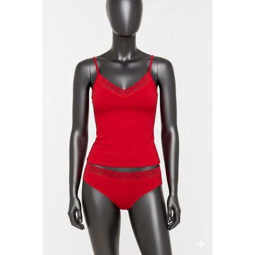 2044 Dantelli İp Askılı Bikini Tk