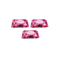 3 Paket Red Rose Islak Havlu Mendil 90 Adet Kapaklı Gül Kokulu