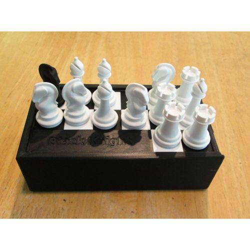 Black Knight Puzzle İçin Seyahat Kutusu 3D Baskı (Bu ürün Sadece Plastik parçadır - Almadan Önce Soru Sorabilirsiniz)