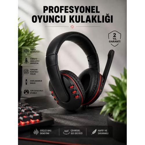 Yüksek Ses Kalitesi Ve Aktif Gürültü Engelleme Özellikli Kablolu Mikrofonlu Kulaklık
