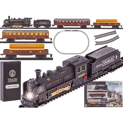 Eğitici Oyuncak 621B RETRO VAGONLARI IŞIKLI LÜX TREN