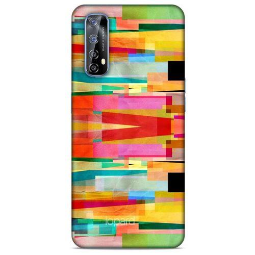 Huawei P Smart 2021 Kılıf Pastel Renkler (21) Koruyucu Kapak Yeşil Kırmızı