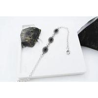 Duru 925 Ayar Oltu Taşlı Gümüş Bileklik