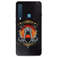 Samsung Galaxy A9 2018 Uyumlu Kılıf Motorsiklet (8) Baskılı Kılıf Harley Davidson