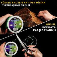Crystal HDPE Nano İpek Misina 4 Kat 0.38 mm 100 mt