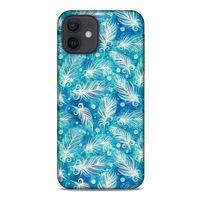 Apple iPhone 12 Kılıf Desenli Özel Seri Tüyler (42) Rugged Armor Kılıf