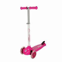 Evo Işıklı 3 Tekerlekli Pembe Scooter