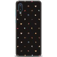Samsung Galaxy A02 Kılıf HD Baskılı Kılıf - Flower + Tam Ekran Koruyucu