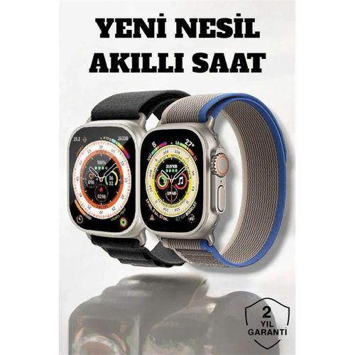 49mm Ekranlı, Kan Basıncı Ve Adımsayar Özellikli Bluetooth Akıllı Saat