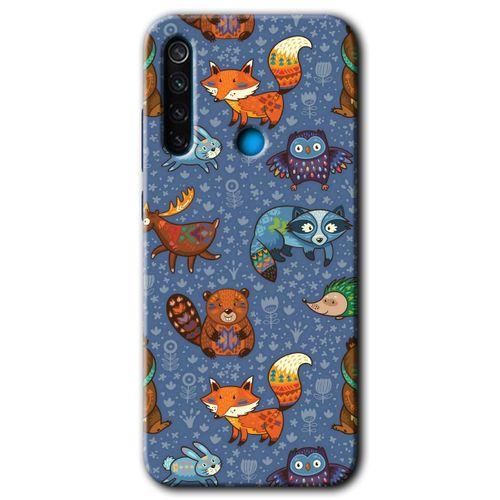 Xiaomi Redmi Note 8 HD Baskılı Kılıf + 9D Tam Ekran Koruyucu - Animals Funny