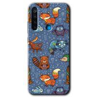 Xiaomi Redmi Note 8 HD Baskılı Kılıf + 9D Tam Ekran Koruyucu - Animals Funny