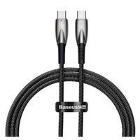 Baseus Glimmer Series Cadh000701 1mt 100w Siyah Pd Type-c To Type-c  Şarj Kablosu