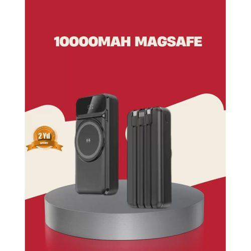 Kablosuz 15w Şarj Destekli 10000 Mah Taşınabilir Powerbank – Hızlı Şarj Özellikli