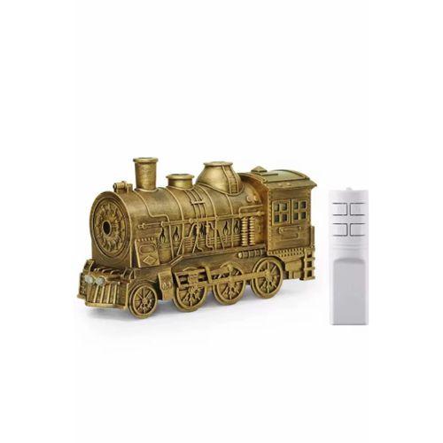 Tren Şeklinde Buharlı Oda Hava Nemlendirici Işık Buhar Makinesi Kumandalı