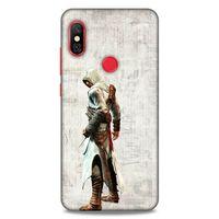 Lopard Xiaomi Redmi Note 6 Pro Uyumlu Kılıf GameX (37) Silicone Cover Beyaz